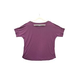Columbia Short Sleeve Tee in Plum